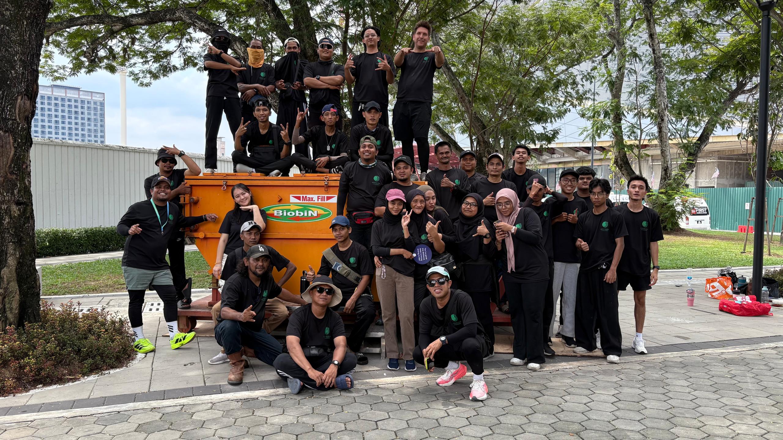 Upcycled by FE team and LS members after a waste audit